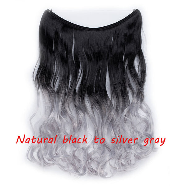 20 inch Invisible Wire No Clip One Piece Halo (Synthetic)