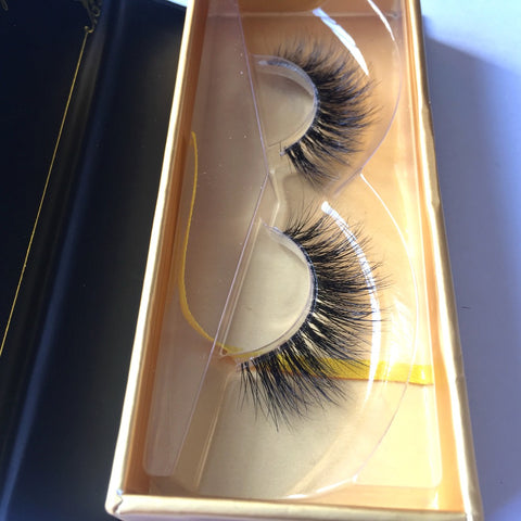clear  band 3D mink lashes